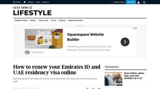 
                            9. How to renew your Emirates ID and UAE residency visa online