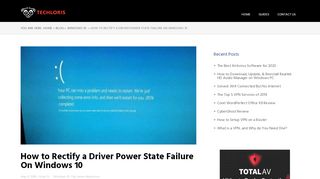 
                            4. How to Repair a Driver Power State Failure Error on Windows 10