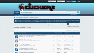 
                            11. How to Request A Plugin - CLICKERS |The Ultimate Money making ...