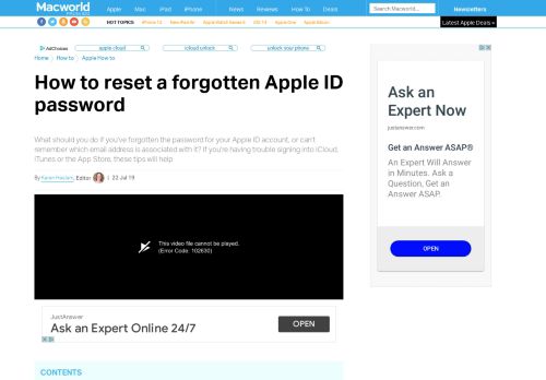 
                            13. How to reset a forgotten password for Apple ID: Emergency tips ...