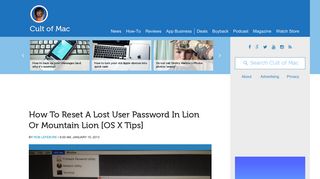 
                            8. How To Reset A Lost User Password In Lion Or Mountain Lion [OS X ...