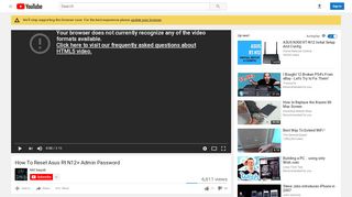 
                            3. How To Reset Asus Rt N12+ Admin Password - YouTube