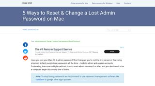 
                            13. How to Reset & Change Admin Password on Mac OS X - Disk Drill