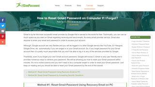
                            12. How to Reset Gmail Password on Computer If Forgot - iSeePassword