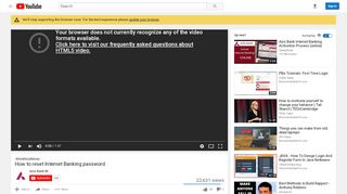 
                            9. How to reset Internet Banking password - YouTube
