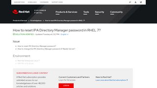 
                            4. How to reset IPA Directory Manager password in RHEL 7?
