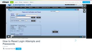 
                            2. How to Reset Login Attempts and Passwords on Vimeo