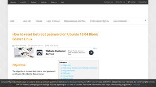 
                            4. How to reset lost root password on Ubuntu 18.04 Bionic Beaver Linux ...