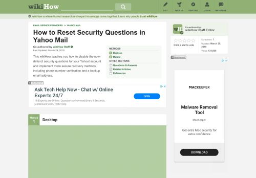 
                            9. How to Reset Security Questions in Yahoo Mail (with Pictures)