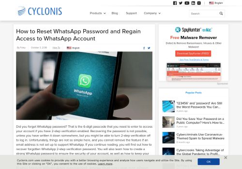 
                            1. How to Reset WhatsApp Password and Regain Access to WhatsApp ...
