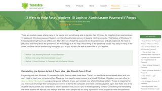 
                            12. How to Reset Windows 10 Login/Administrator Password If Forgot