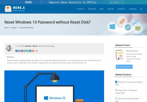 
                            10. How to Reset Windows 10 password without Reset Disk?