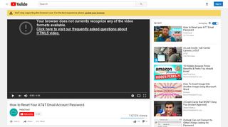 
                            8. How to Reset your AT&T Email account Password 2018 - YouTube