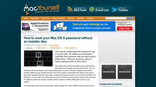 
                            7. How to reset your Mac OS X password without an installer disc ...