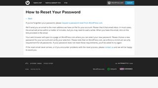 
                            8. How to Reset Your Password - Gravatar - Globally ...