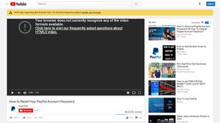 
                            6. How to Reset Your PayPal Account Password - YouTube