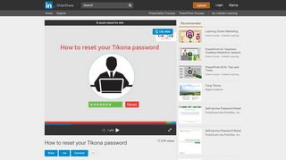 
                            12. How to reset your Tikona password - SlideShare