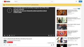 
                            5. How To Reset Zmodo Wireless Kit Admin Password - YouTube