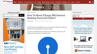 
                            11. How To Reset/Change SBI Internet Banking Password Online ...
