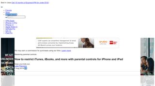 
                            11. How to restrict iTunes, iBooks, and more with parental controls for ...