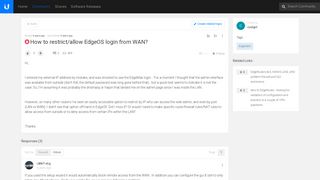 
                            9. How to restrict/allow EdgeOS login from WAN? - Ubiquiti Networks ...