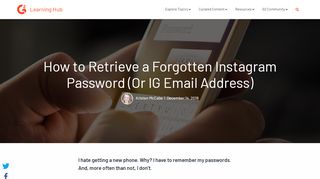 
                            5. How to Retrieve a Forgotten Instagram Password (+ What to do if ...