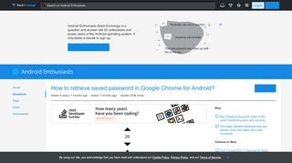 
                            8. How to retrieve saved password in Google Chrome for Android ...