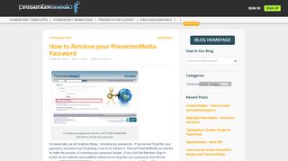 
                            2. How to Retrieve your PresenterMedia Password PresenterMedia Blog