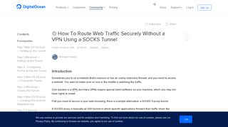 
                            10. How To Route Web Traffic Securely Without a VPN Using a SOCKS ...