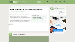 
                            13. How to Run a BAT File on Windows: 13 Steps (with Pictures)