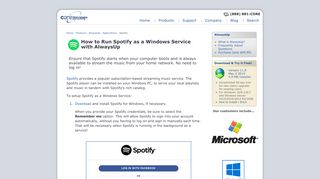 
                            5. How to run Spotify as a Windows Service, 24/7 in the background
