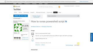 
                            3. How to runas powershell script - Microsoft