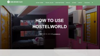 
                            13. How To Save Money Using Hostelworld - Going Awesome Places