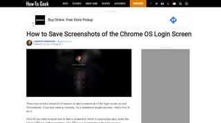 
                            8. How to Save Screenshots of the Chrome OS Login Screen