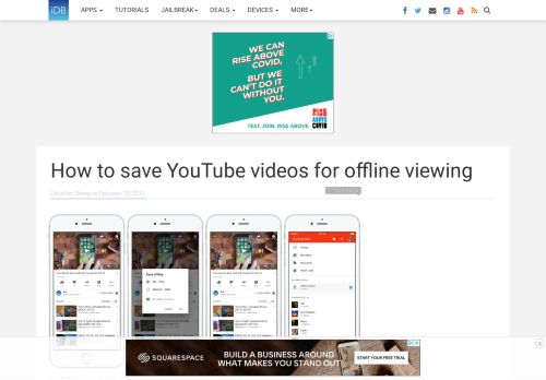 
                            12. How to save YouTube videos for offline viewing - iDownloadBlog