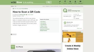 
                            11. How to Scan a QR Code - wikiHow