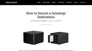 
                            5. How to Secure a Synology Diskstation | Jean Galea
