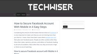 
                            11. How to Secure Facebook Account With Mobile in 4 Easy Steps ...