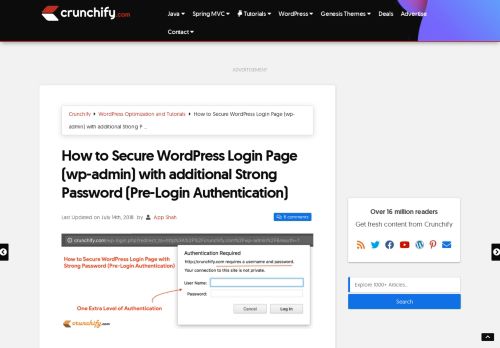 
                            8. How to Secure WordPress Login Page (wp-admin) with additional ...