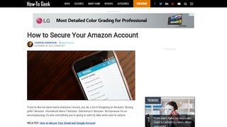 
                            9. How to Secure Your Amazon Account