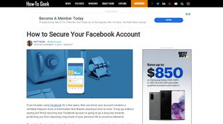 
                            8. How to Secure Your Facebook Account