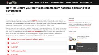 
                            2. How-to: Secure your Hikvision camera from hackers, spies and your ...