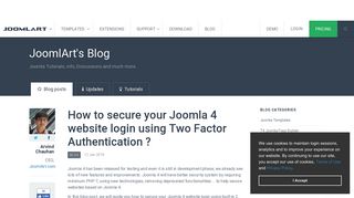 
                            6. How to secure your Joomla 4 website login using Two Factor ...