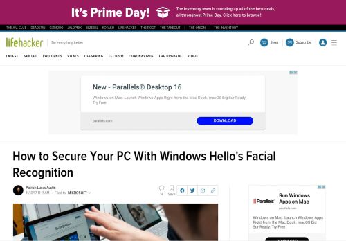 
                            12. How to Secure Your PC With Windows Hello's Facial ...