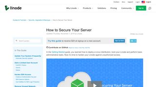 
                            9. How to Secure Your Server - Linode