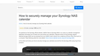 
                            6. How to securely manage your Synology NAS calendar - CopyTrans