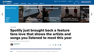 
                            7. How to see my Spotify Wrapped list - CNBC.com
