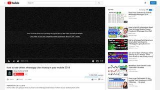 
                            8. how to see others whatsapp chat history in your mobile 2018 - YouTube