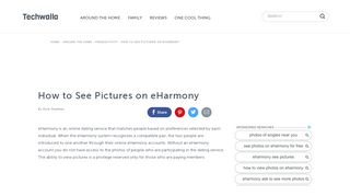 
                            13. How to See Pictures on eHarmony | Techwalla.com