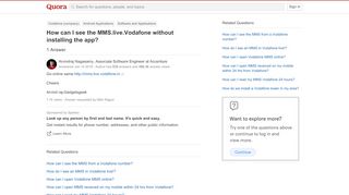 
                            9. How to see the MMS.live.Vodafone without installing the app - Quora